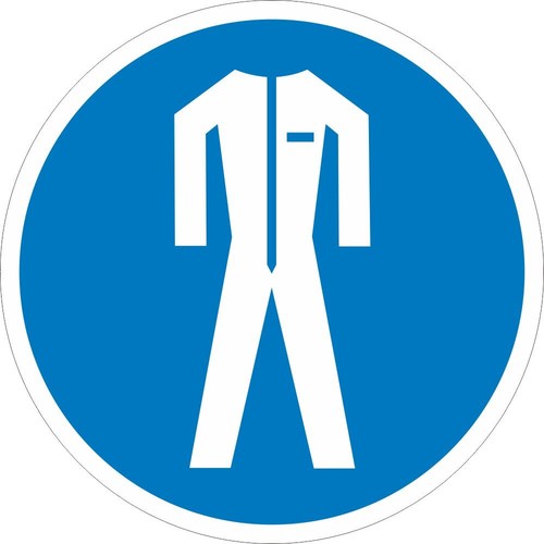 Schutzkleidung benutzen 100mm