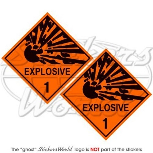 Explosive sicherheitswarnung - explosive,