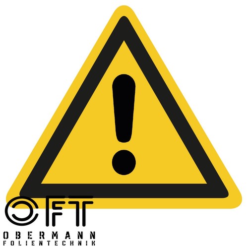 Aufkleber sticker warnung - aufkleber,