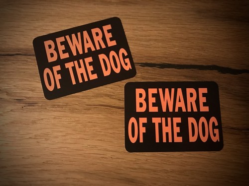 Warnung aufkleber hund - aufkleber,