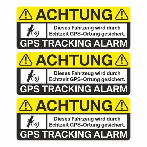 Gps auto aufkleber tracking - aufkleber,