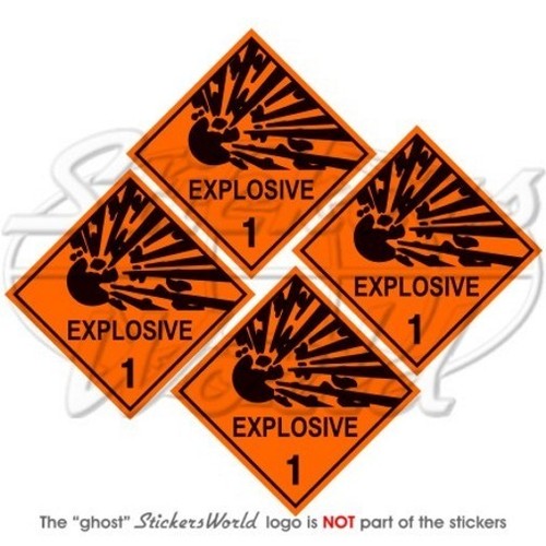 Explosive sicherheitswarnung - explosive,