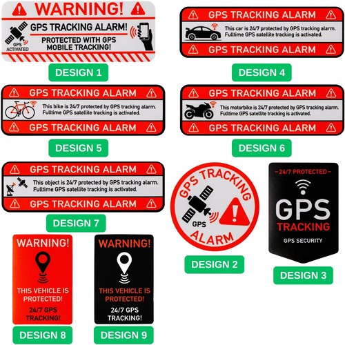 Aufkleber gps tracking - gps,